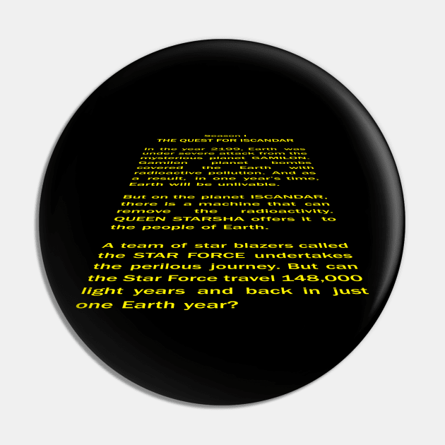 2199 Opening Crawl Pin by GloopTrekker