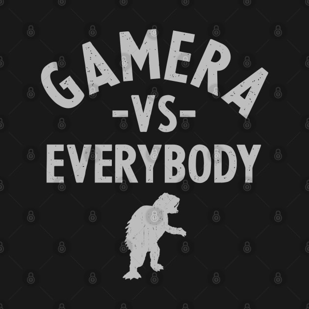 GAMERA vs. EVERYBODY by ROBZILLA