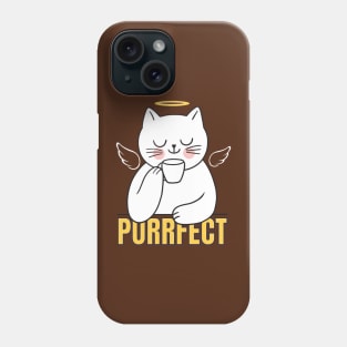 Purrfect tea Phone Case