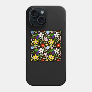 Autumn floral pattern Phone Case