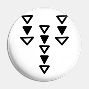 Tribal Symbols - Adinkra Pin