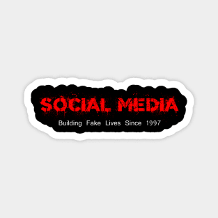 Social Media Addict Magnet