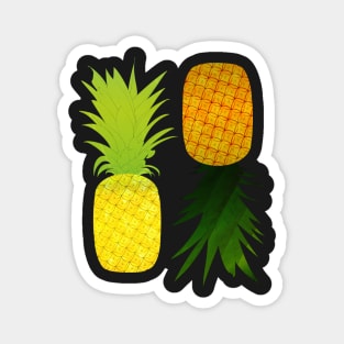 Yellow Pineapple Golden Pineapple Magnet