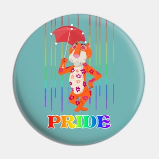 Pride Small World Tiger Pin