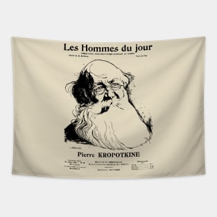 Peter Kropotkin Les Hommes du Jour Cover - Anarchist, Socialist, Anarcho-Communist, Philosopher Tapestry