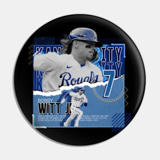 bobby witt jr baseball Pin