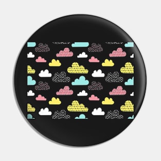 Colorful Clouds Pin