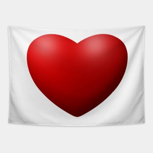 Red heart Tapestry