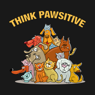 Think Pawsitive Group T-Shirt