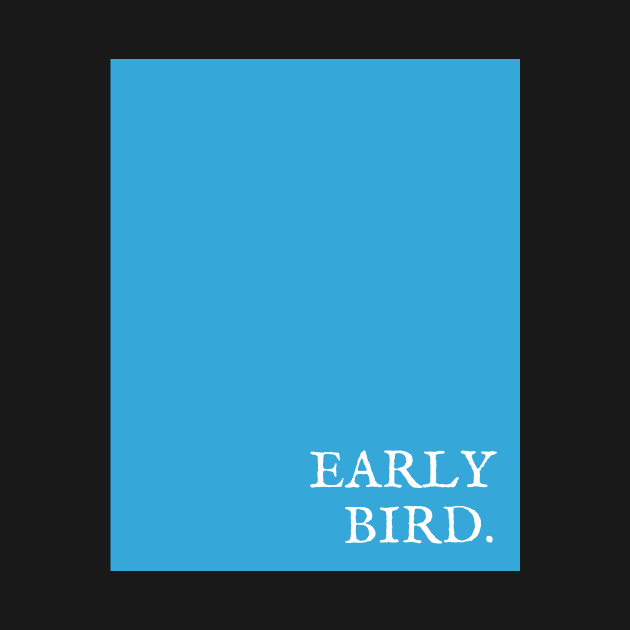 Blue Early Bird by April Twenty Fourth