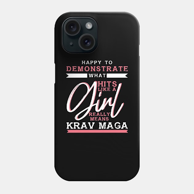 krav maga israel Phone Case by ShirtsShirtsndmoreShirts