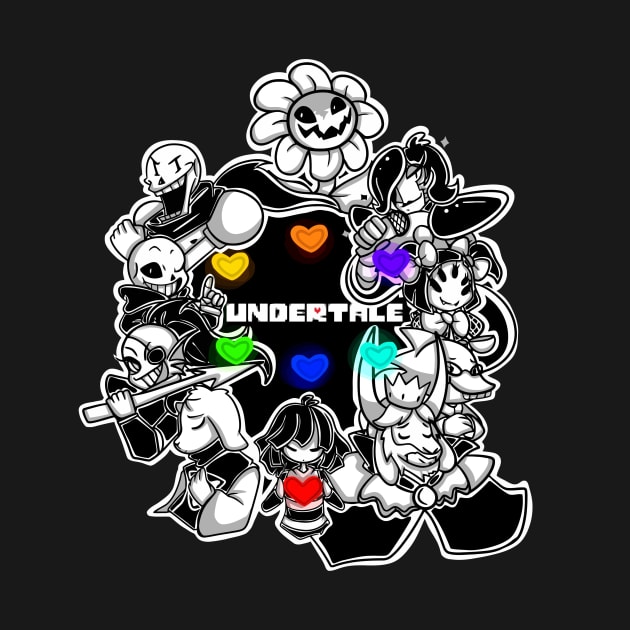 Undertale Team by Criboman