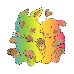 colorful bunnies T-Shirt