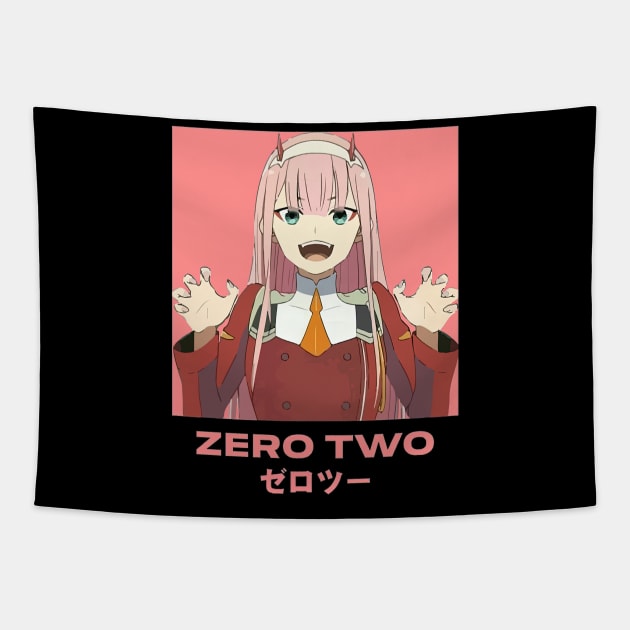 Zero Two Tapestry by TaivalkonAriel