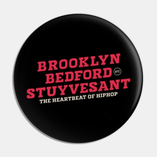 Bedford Stuyvesant Beats - Exploring the Heartbeat of Hip-Hop Pin