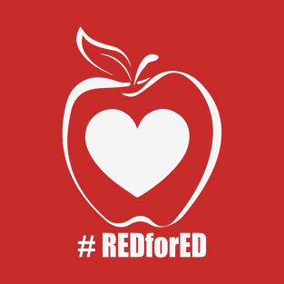 RedforEd Education Design T-Shirt