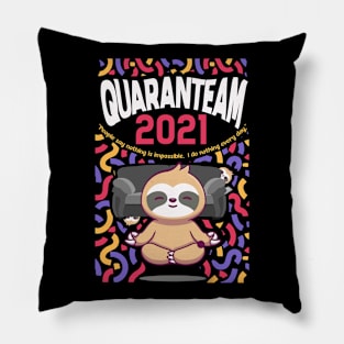 Quaranteam - 2021 - The Doing Of Nothings' Continues Pillow