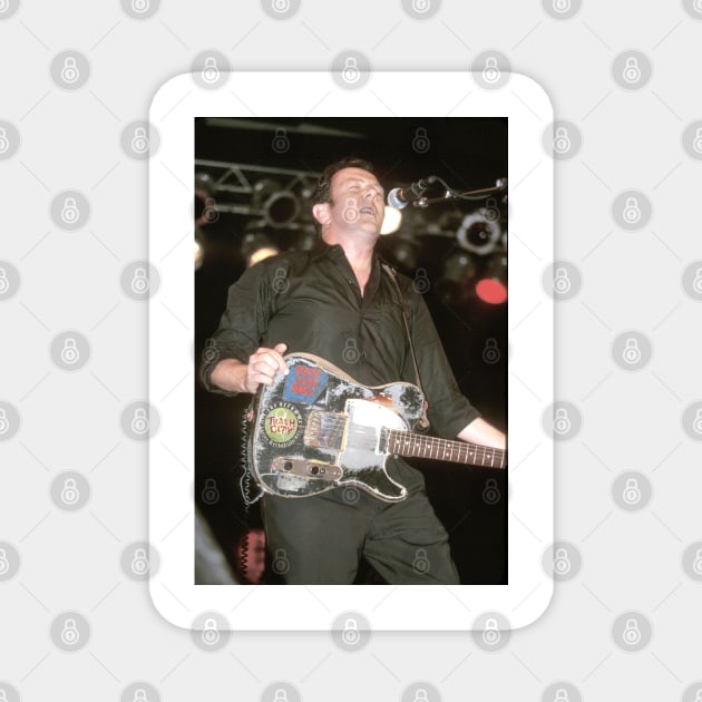 Joe Strummer Photograph Magnet by Concert Photos