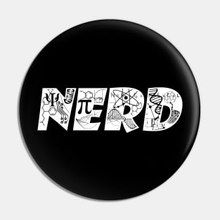 NERD pride - White Pin