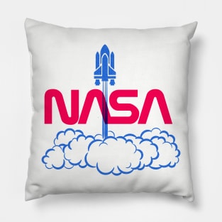 nasa uprocket Pillow