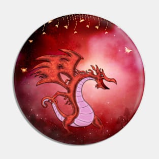 Funny dragon Pin