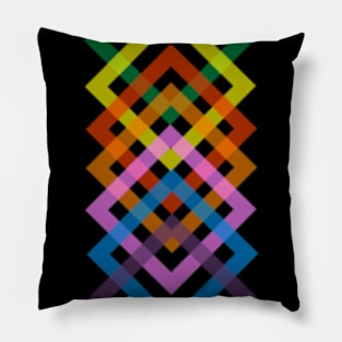 Colored squares Pillow