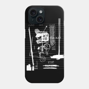 Weather System Doodle White Phone Case