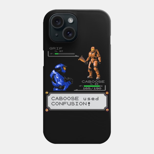 Caboose vs Grif Phone Case by AnotheHero