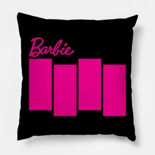 Barbie Black Flag Pillow