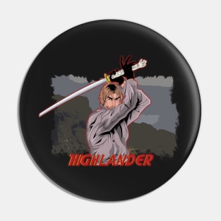 Connor MacLeod - Background variant Pin