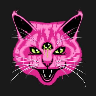 Trip Cat Pink T-Shirt