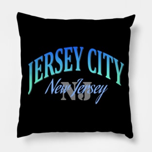 City Pride: Jersey City, New Jersey Pillow