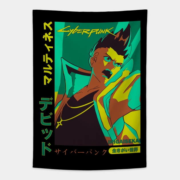 Cyberpunk 2077 tapestry on sale