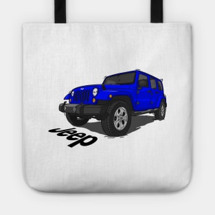 Jeep Wrangler - Blue Tote