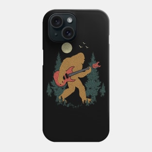 Sasquatch Guitar Phone Case