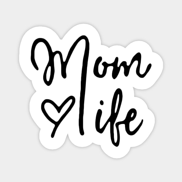 Mom Life Shirt Tired Mom Blessed Mama T-shirt Gift Magnet by PremiumSoftThreads