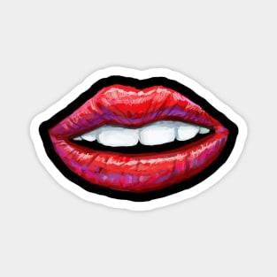 Smiling Lips Magnet