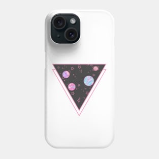 Glitter Galaxy - Black Phone Case