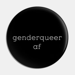 genderqueer af Pin