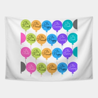 Balloons - All Great Human Qualities Tapestry