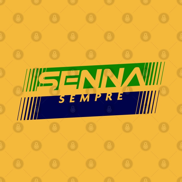 Senna Sempre Yellow Design. by Hotshots