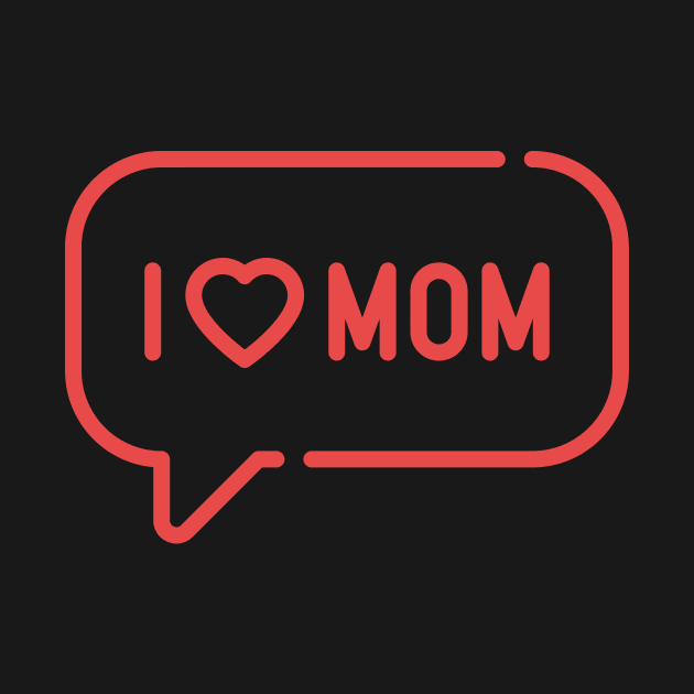 I love my Mom by Altaf-Aji