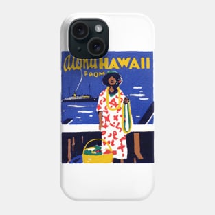 1930 Aloha from Hawaii Phone Case