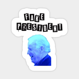 Biden Fake President Magnet