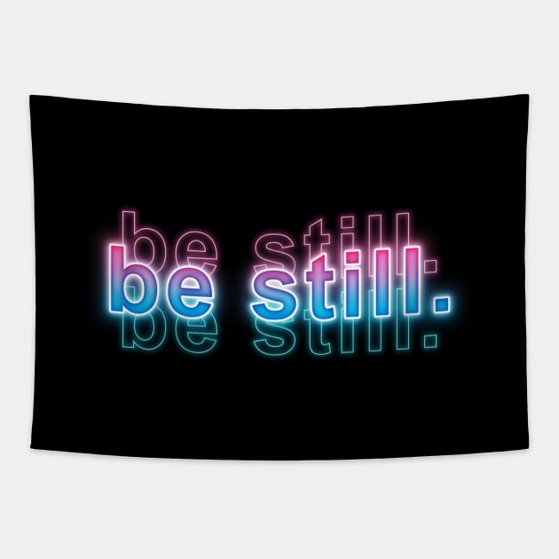 be still Tapestry by Sanzida Design