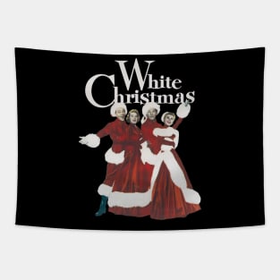 Memories white christmas Tapestry