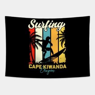 Surfing | Cape Kiwanda, Oregon Tapestry