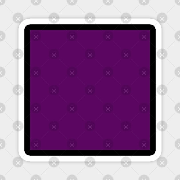 Purple square Magnet by AliciaZwart