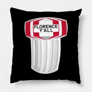 The Famous Florence Y'all Water Tower! Pillow