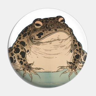 Japanese Frog: Asian American and Pacific Islander Heritage Month, United States Pin